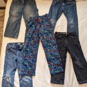 Boys 4T Bottoms Lot